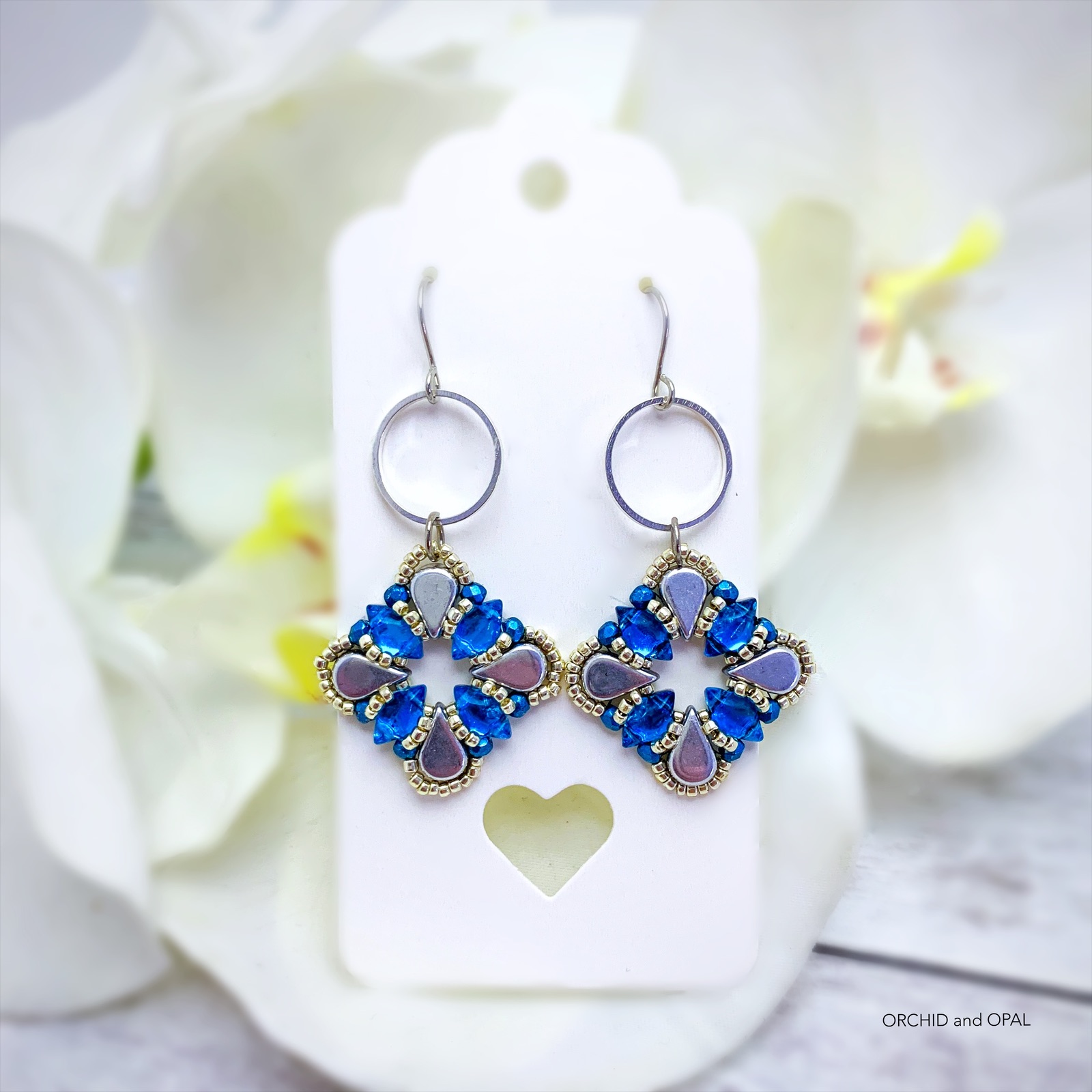 Aegean Breeze Earrings blue