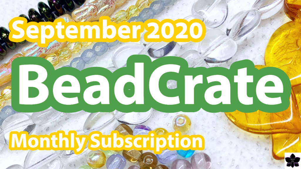 BeadCrate Collector Monthly Bead Subscription Unboxing | Sep 2020