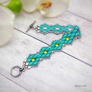 Backlit GemDuo Bracelet turquoise