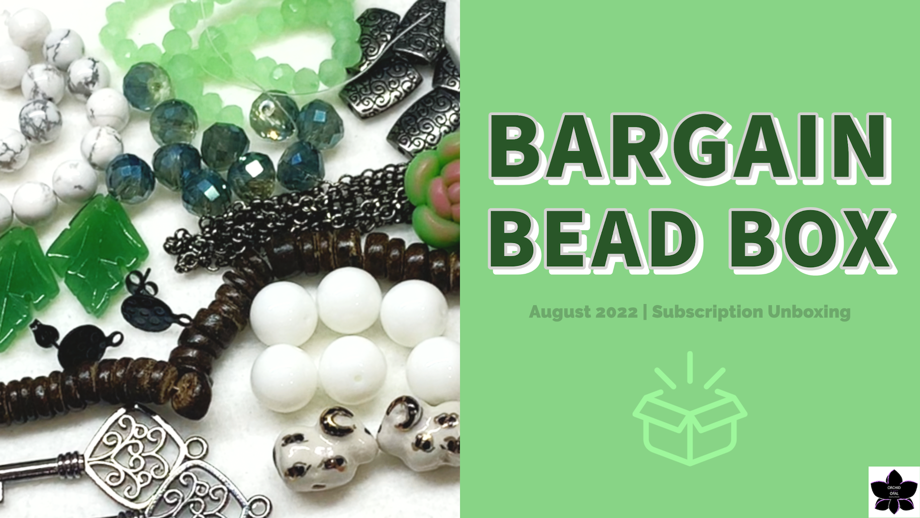 Bargain Bead Box Subscription August 2022