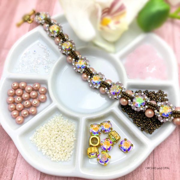 Chaton Crystal Confection Bracelet