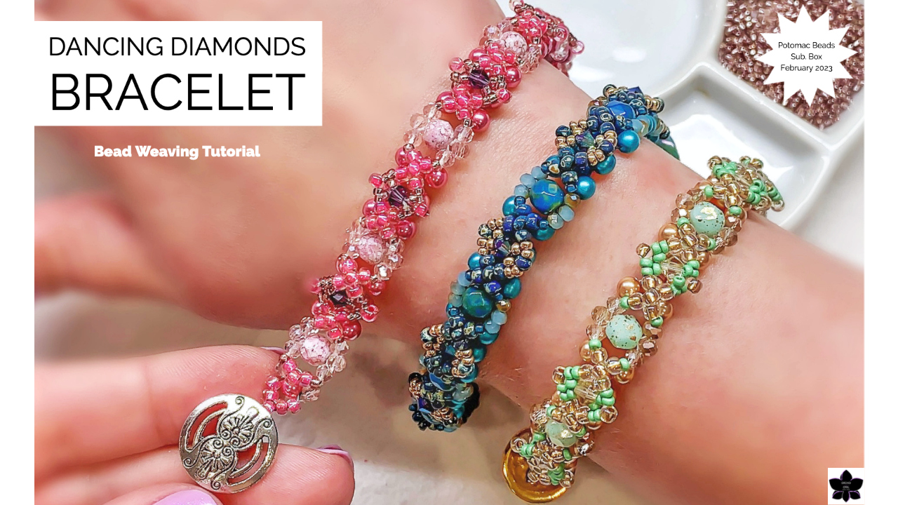 Dancing Diamonds Bracelet Tutorial