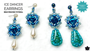 How to: Ice Dancer Beaded Crystal Earrings