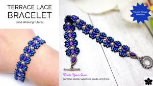 Terrace Lace Beaded Bracelet Tutorial