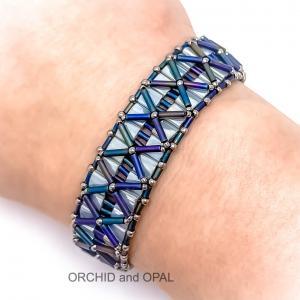 Nexus Bracelet - gray iris
