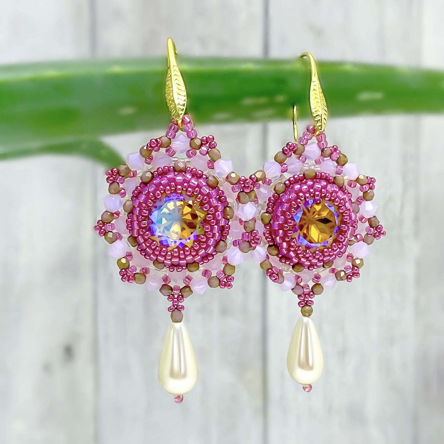 Cherry Blossom Festival Bead Box - Orchid and Opal X BeadingSchool