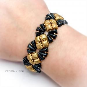 deco bracelet gold/black