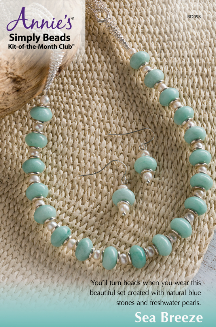 annie's simply beads kit of the month sea breeze