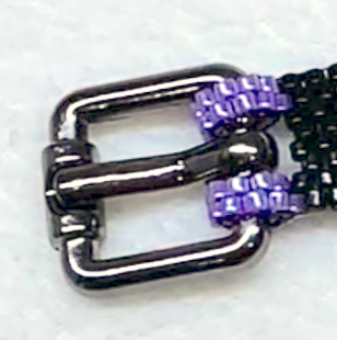 Peyote Stitch Beaded Buckle Bracelet Tutorial