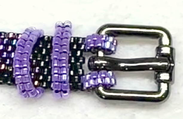 Peyote Stitch Beaded Buckle Bracelet Tutorial