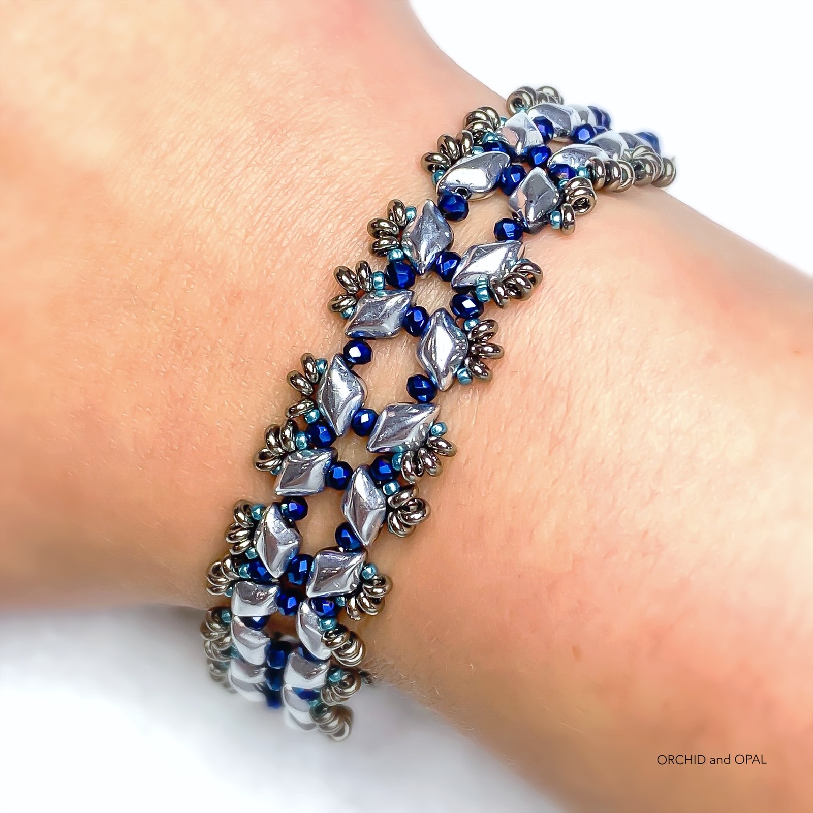 Starlight Bracelet Orchid and Opal 1