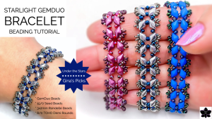 Starlight GemDuo Bracelet tutorial