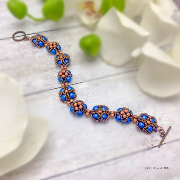 South Seas Beaded Pearl Bracelet Tutorial