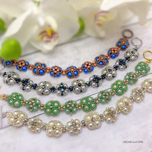 South Seas Beaded Pearl Bracelet Tutorial