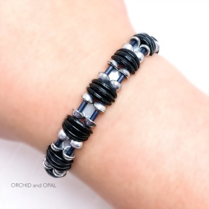 backlit bracelet black