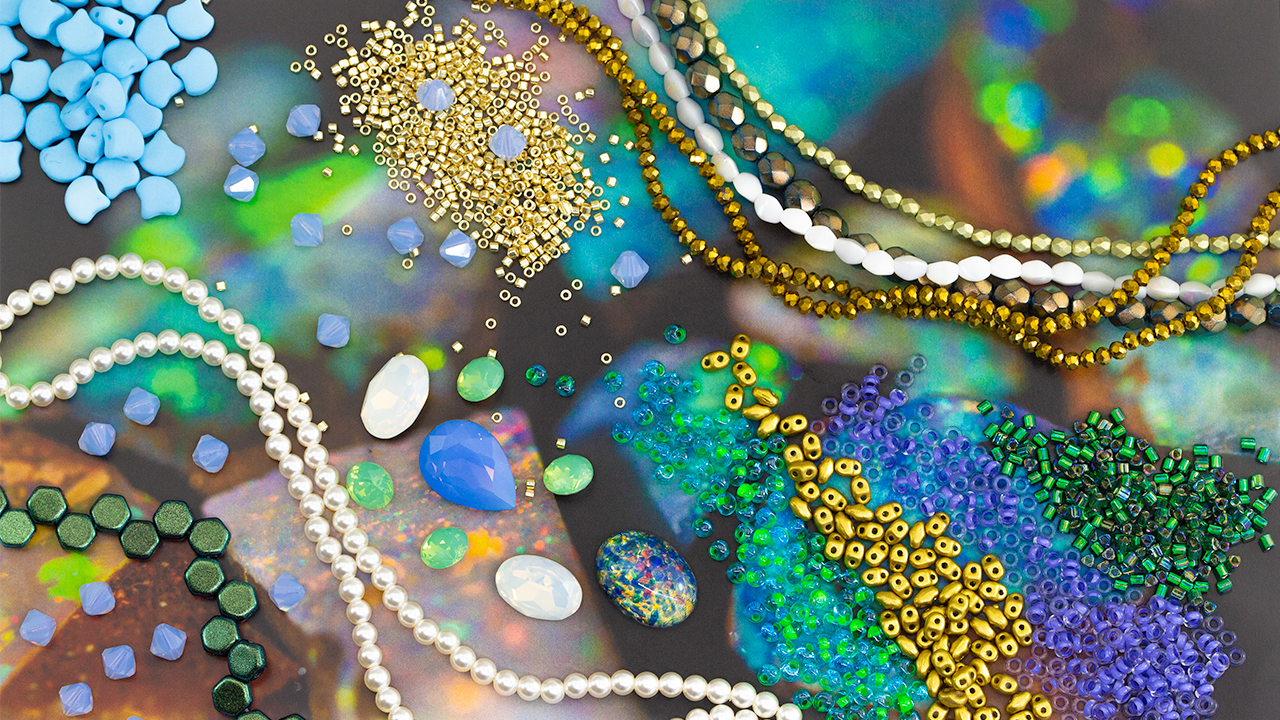 Ethereal Opal Eureka Crystal Beads Collection May 2022